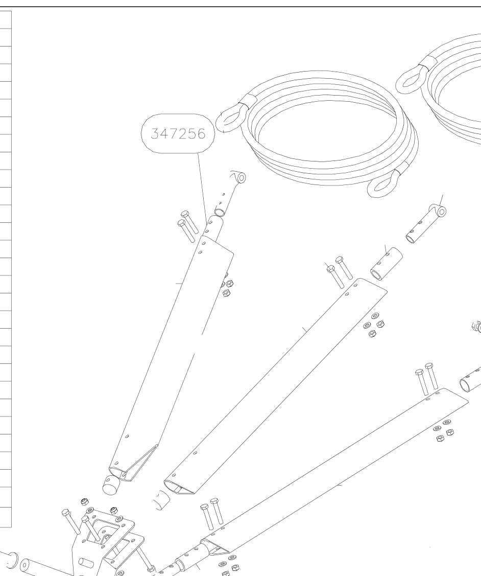 347256 – Undercarriage assy (Hanuman) spare part diagram