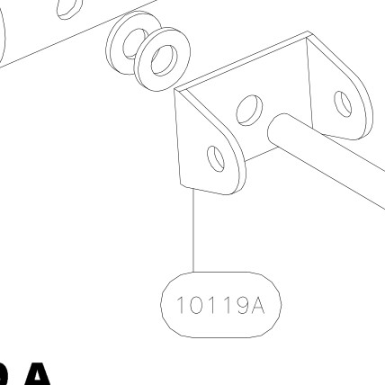 10119A – Stabilizer assy (Hanuman) spare part diagram