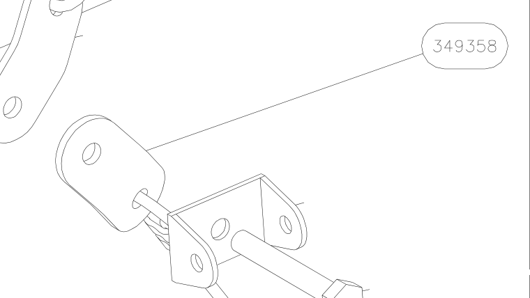 349358 – Stabilizer assy (Hanuman) spare part diagram