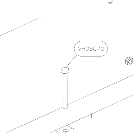 VH06072 – Ailerons cabin mechanism (Hanuman) spare part diagram