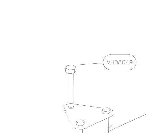 VH08049 – Ailerons cabin mechanism (Hanuman) spare part diagram