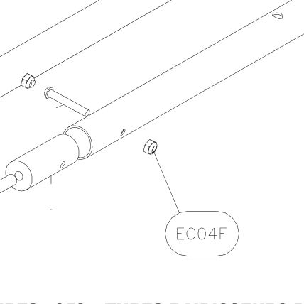 EC04F – Cabin entry diagonal tubes (Hanuman) spare part diagram