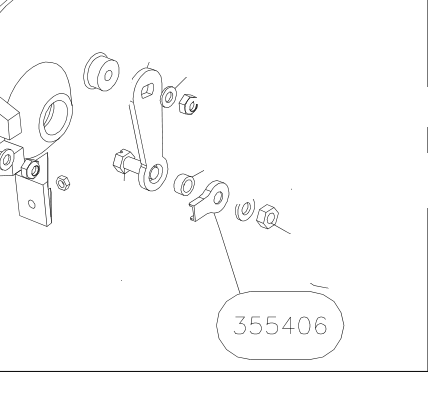 355406 – Rear wheel (Hanuman) spare part diagram