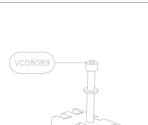 VC08089 – Under seat tubes front (Hanuman) spare part diagram