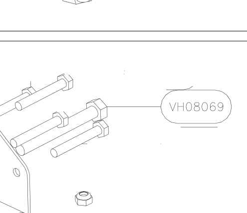 VH08069 – Cabin floor side tube (Hanuman) spare part diagram