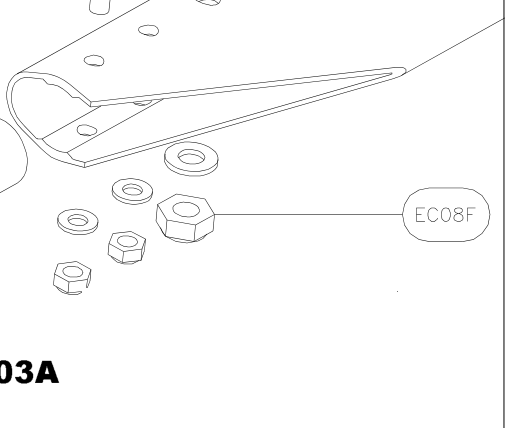 EC08F – Main axle assy with seat belts (Hanuman) spare part diagram