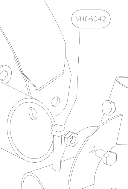 VH06042 – Main axle assy with seat belts (Hanuman) spare part diagram