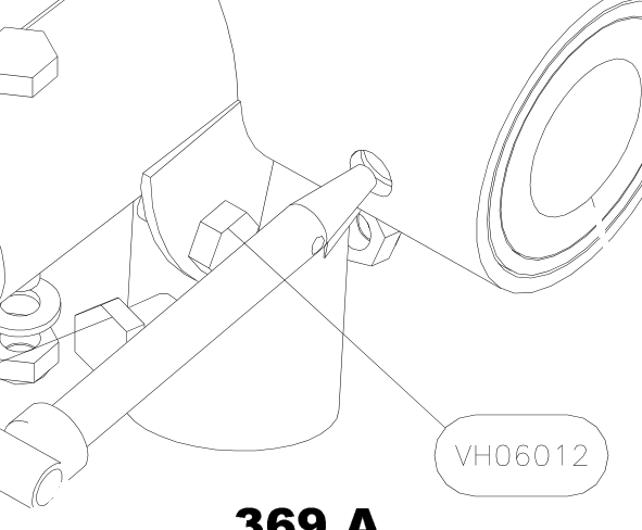 VH06012 – Cabin top rear tube (Hanuman) spare part diagram
