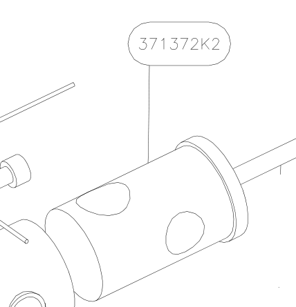 371372K2 – Flaps assy (Hanuman) spare part diagram