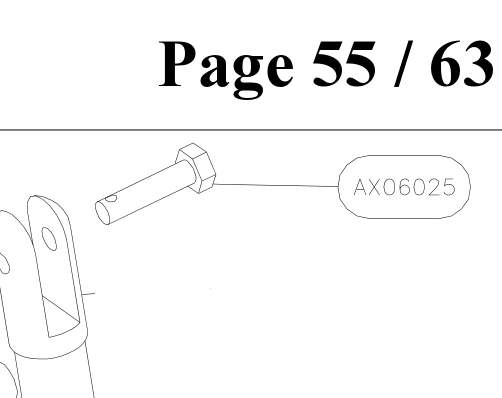 AX06025 – Flaps assy (Hanuman) spare part diagram