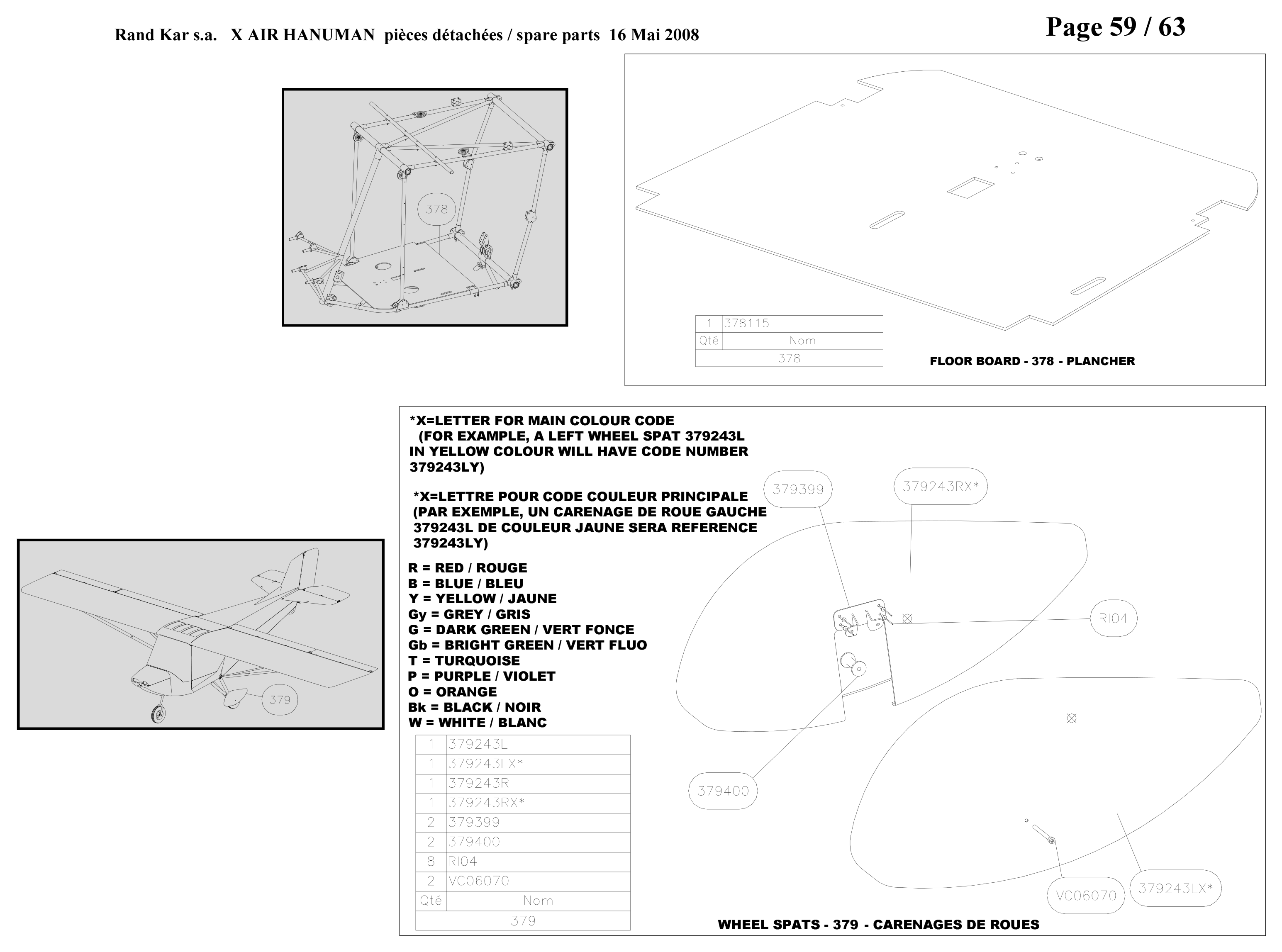 379243L – Wheel fairings (Hanuman) spare part diagram