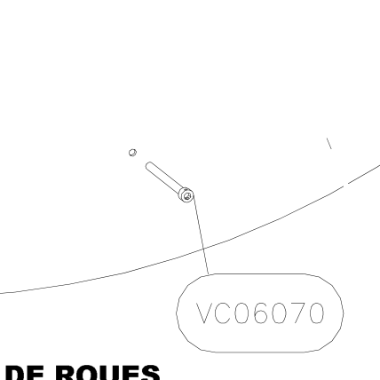 VC06070 – Wheel fairings (Hanuman) spare part diagram