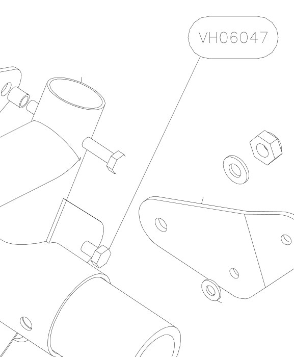 VH06047 – Main axle (X-Air) spare part diagram