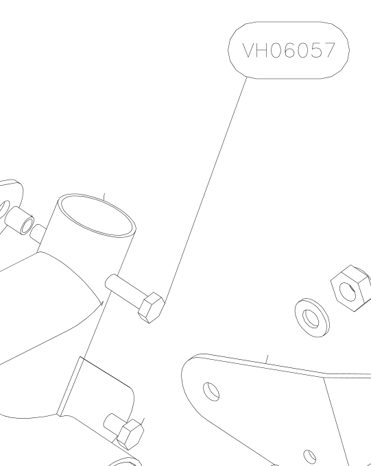 VH06057 – Main axle (X-Air) spare part diagram