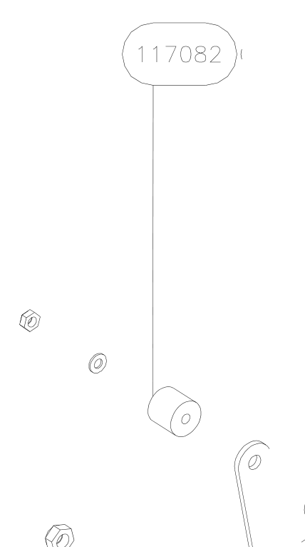 117082 – Elevator tube front part (X-Air) spare part diagram