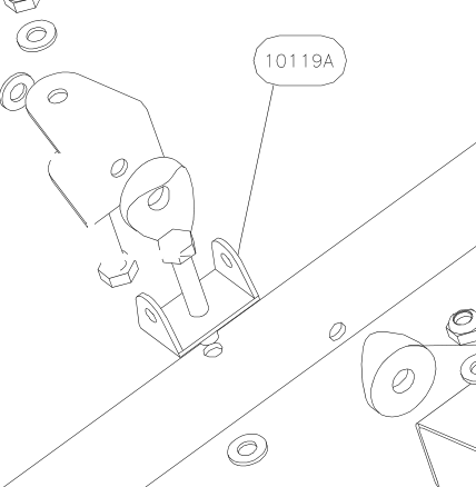 10119A – Fin trailing edge (X-Air) spare part diagram