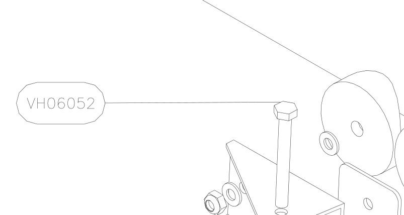 VH06052 – Fin trailing edge (X-Air) spare part diagram