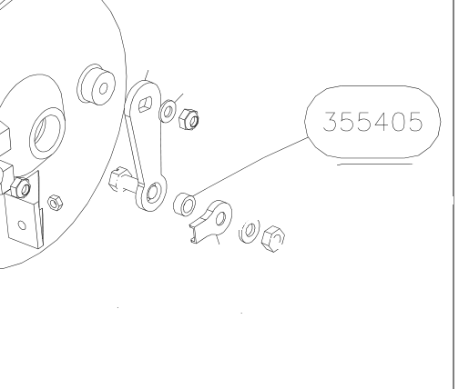 355405 – Rear wheels (X-Air) spare part diagram