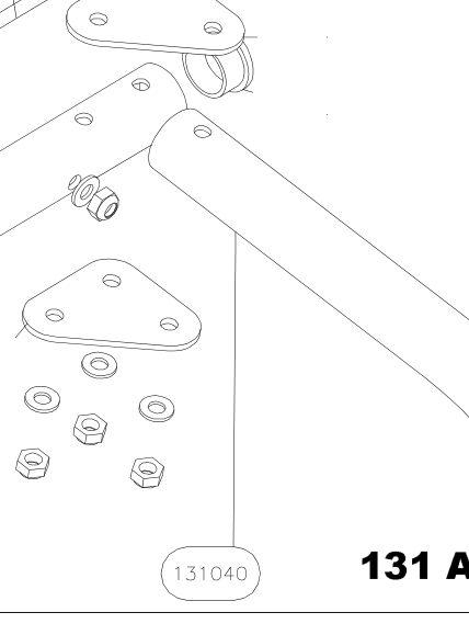 131040 – Elevator (X-Air) spare part diagram