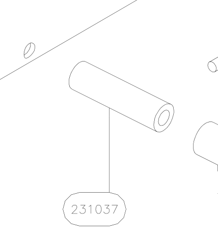 231037 – Elevator (X-Air) spare part diagram