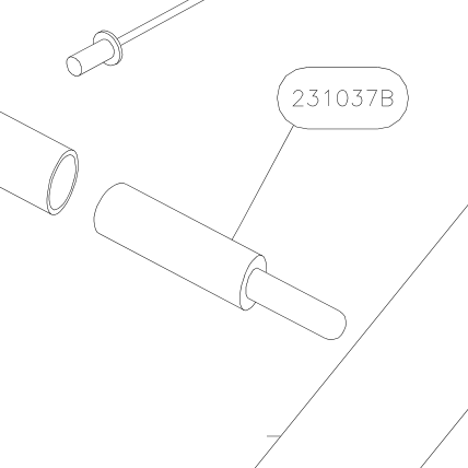 231037B – Elevator (X-Air) spare part diagram
