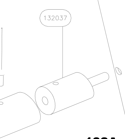 132037 – Rudder (X-Air) spare part diagram