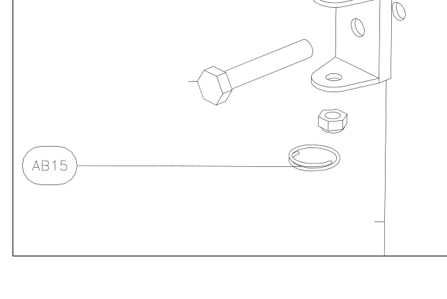 AB15 – Rudder (X-Air) spare part diagram