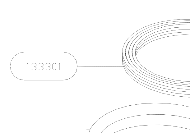 133301 – Set of webbings (X-Air) spare part diagram