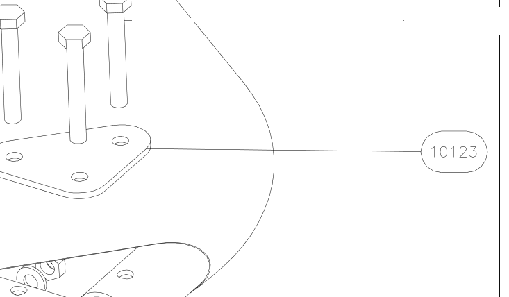 10123 – Stabilizer (X-Air) spare part diagram