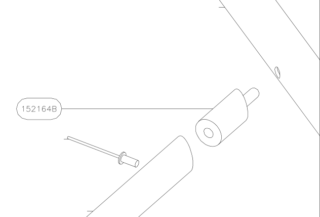 152164B – Stabilizer (X-Air) spare part diagram