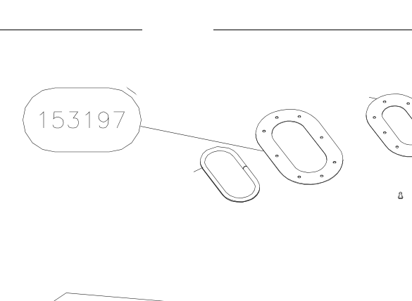 153197 – Windscreen (X-Air) spare part diagram