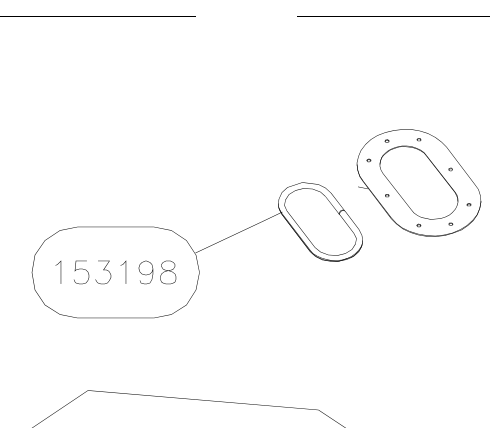 153198 – Windscreen (X-Air) spare part diagram