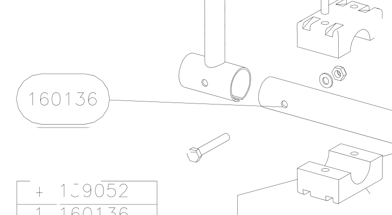 160136 – Throttle handles (X-Air) spare part diagram