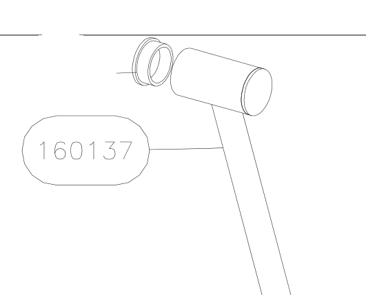160137 – Throttle handles (X-Air) spare part diagram