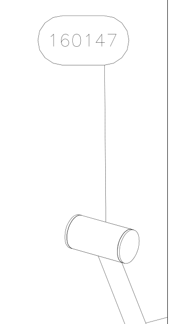 160147 – Throttle handles (X-Air) spare part diagram