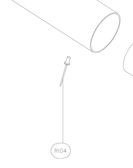 RI04 – Wheel spats option (X-Air) spare part diagram
