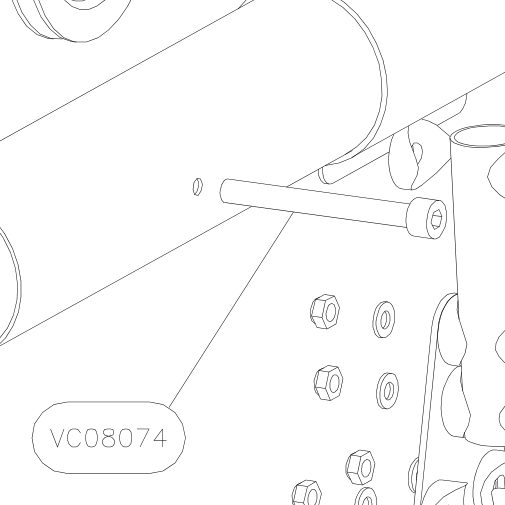 VC08074 – Keel front part (X-Air F Gumnam) spare part diagram