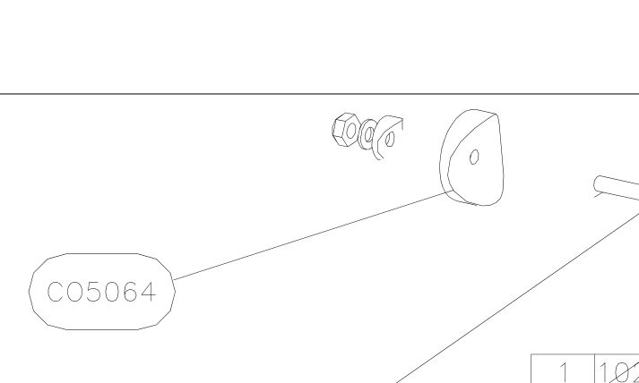 CO5064 – Keel rear part (X-Air F Gumnam) spare part diagram