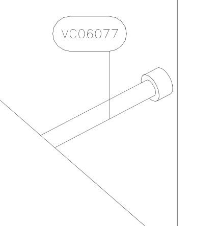 VC06077 – Leading edge (X-Air F Gumnam) spare part diagram