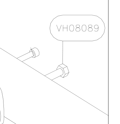 VH08089 – Leading edge (X-Air F Gumnam) spare part diagram